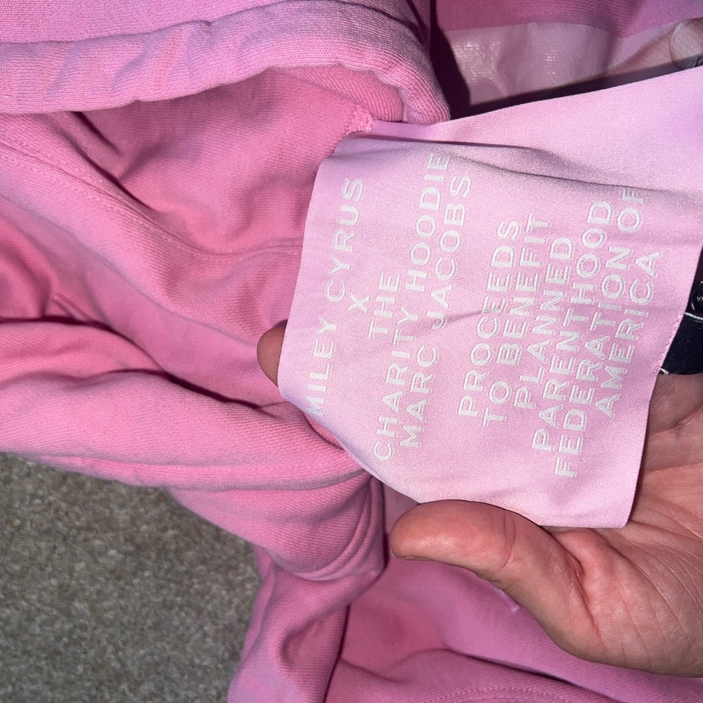 Miley Cyrus Marc Jacob Planned Parenthood Hoodie